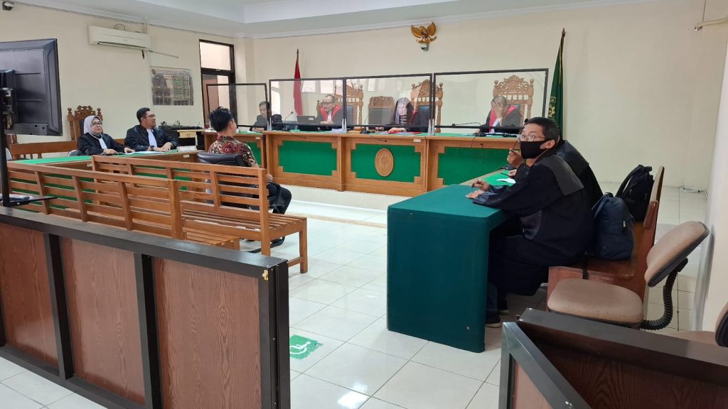 Sidang dakwaan terdakwa Robinson Saalino