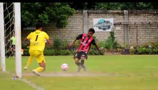 Gol Pembuka yang berhasil dicetak PSMP Mojokerto