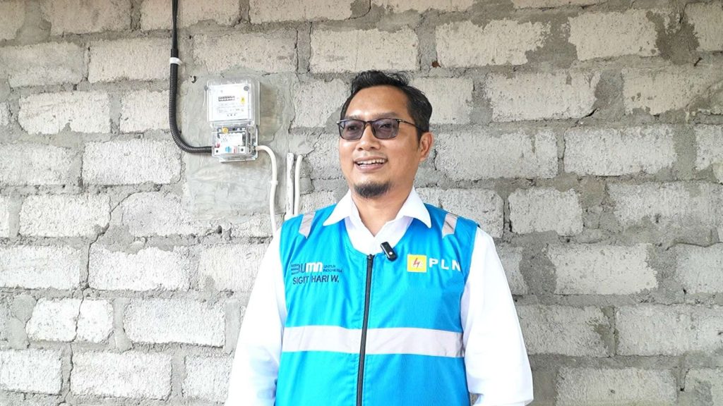 Sigit Ari wibowo manager UP3 Yogyakarta