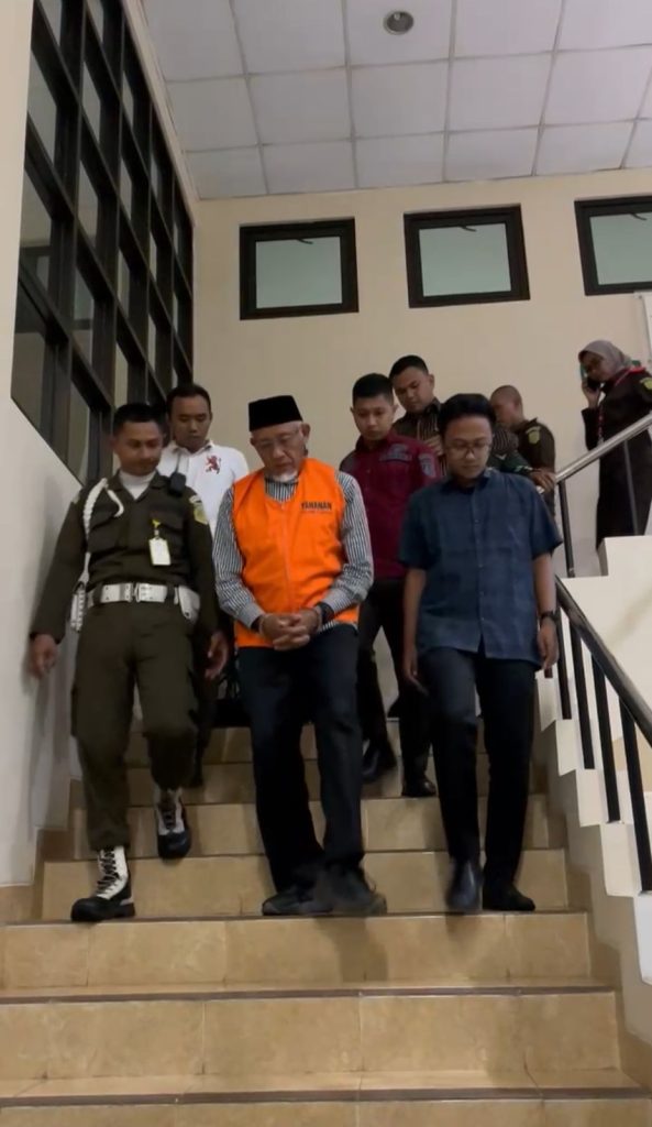 Penahanan SP mantan Bupati Sleman