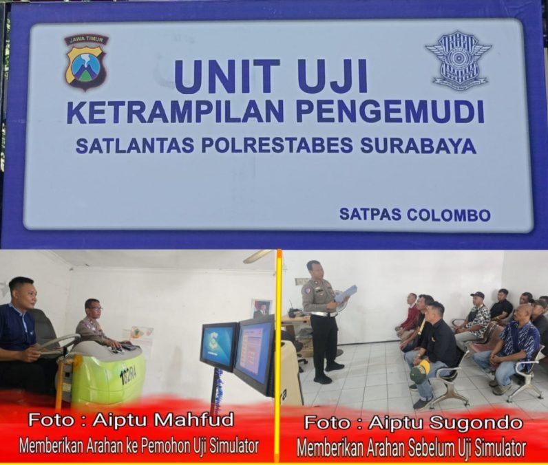 Pingin Tau Ketentuan dan Lolos Uji Tes Simulator Golongan SIM Peningkatan!!!, Simak TIP – Keterangan Kasubnit Colombo