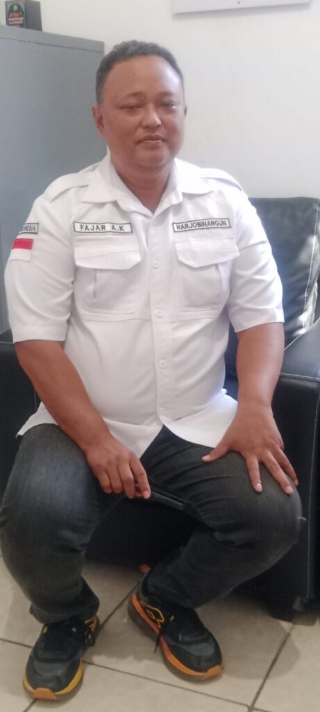 Lurah Harjobinagun Fajar Akbar Kurniawan